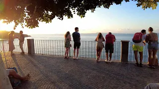 🇮🇹 Sorrento, Italy - Sunset on the Bay - September 2021  (4K)