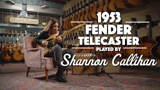1953 Fender Telecaster played by Shannon Callihan