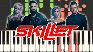 Awake and Alive - Skillet [Piano Tutorial] (Synthesia)