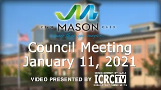 Mason City Council Meeting - January 11, 2021