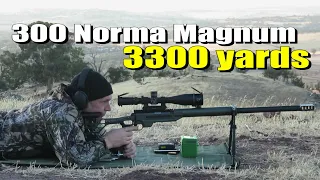 300 Norma Magnum at 3300 yards