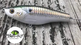 How to paint a realistic shad