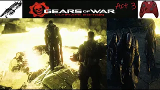 Gears Of War - Act 3 - Hardest Difficulty Gameplay