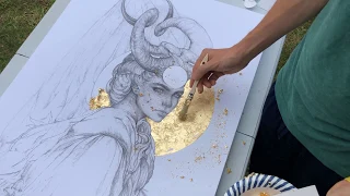How to Gold Leaf Tutorial
