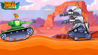 Tank Attack 4 - NEW LEGENDARY TANK MONSTER - Walkthrough Game Android Gameplay