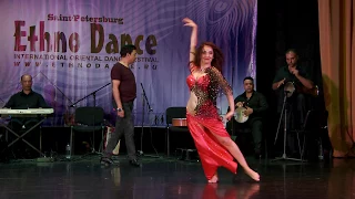 Evgenia Limanskaya Ethnodance 2017 professional bellydance