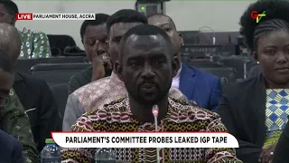 Parliament's Committee Probes Leaked IGP Tape (Day 2) || 1st September 2023