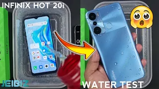 Infinix Hot 20i Waterproof Test 💦 | Hot 20i is Water Resistant Or Not?