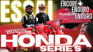 + ENDURO qu'une enduro ? Test Honda RedMoto SERIE S - MX Reflexion