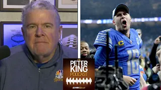 Jared Goff imposed will on Rams in Wild Card game | Peter King Podcast | NFL on NBC