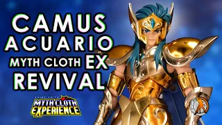 Review Camus de Acuario Revival - Myth Cloth EX #saintseiya #knightsofthezodiac #mythcloth #anime