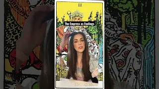 Tarot Cards as Feelings: The Empress #shorts #tarotcardmeaning #howdotheyfeel