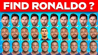 Ronaldo Quiz: Find Cristiano Ronaldo 🔎 Guess the Player ⚽️ Find Messi, Neymar, Mbappe