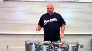 Moving Drum to Drum on Tenors