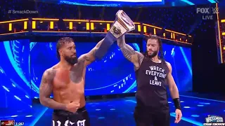 WWE SMACKDOWN FULL HIGHLIGHTS/RESULTS 11 SEPTEMBER 2020 FT. CORBIN AND SHEAMUS VS REIGNS AND USO