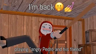 playing "Angry Pedro and his friend"//Filipino language with english