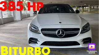 Mercedes AMG C43 Acceleration and Driving !!!