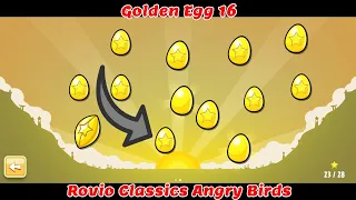 How to solve Golden Egg 16 Rovio Classics Angry Birds