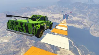 MEGA RAMPA INCREIBLE!! UFFF!! - GTA V ONLINE