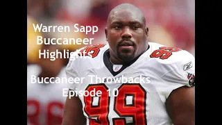 Warren Sapp || Tampa Bay Buccaneers Highlights || Buccaneer Throwbacks Episode 10