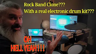 Play Clone Hero on Real Electronic Drums!