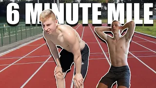Brothers Attempt To Run A Sub 6 Minute Mile without practice