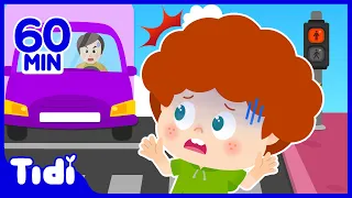 No No Play Safe Song +more 60m | Kids Safety Songs Compilation | Best Nursery Rhymes ★ TidiKids