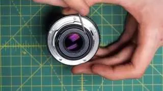 SMC Pentax-M 50mm f2 Lens Disassembly