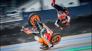 Así fue el accidente de Marc Márquez que pudo poner fin a su carrera en MotoGP