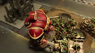 40k battle report Orks vs Astra militarum 8th edition