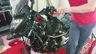 Honda Nc750 Turbo Mototronik sweep test