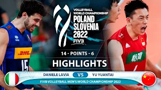 Daniele Lavia vs Yu Yuantai | Italy vs China | Highlights | World Championship 2022 (HD)