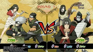 Kakashi VS Itachi [ HD NARUTO: UItimate Ninja STORM PS4 ] PlayStation 5