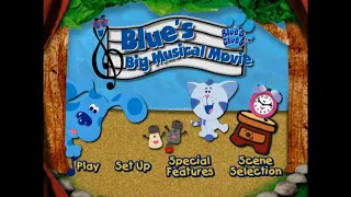 Blue's Clues: Blue's Big Musical Movie DVD Menu Walkthrough [FANMADE] [FEATURING 2 BONUS EPISODES]