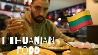 Authentic Lithuanian Food in Vilnius, Lithuania! - Best Things To Do In Lithuania!