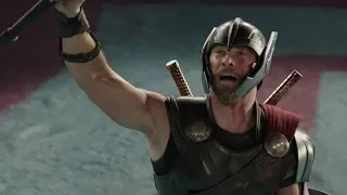 "He is a friend from work" - Thor vs Hulk | Thor: Ragnarok - Movie Clip HD