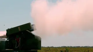Stinger missiles with proximity fuzes destroy UAVs