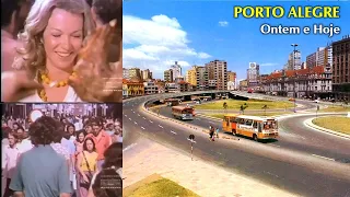 PORTO ALEGRE ONTEM e HOJE - Imagens comparando a cidade no passado e atualmente