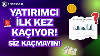 YATIRIMCI KAÇIYOR! SİZ KAÇMAYIN!