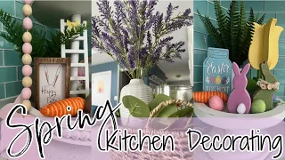 2023 SPRING CLEAN + DECORATE | KITCHEN DECORATING IDEAS FOR SPRING + EASTER