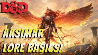 D&D basics: Aasimar 5e lore