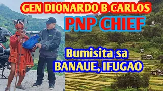 PNP CHIEF GEN CARLOS, BINISITA ANG RICE TERRACES (Banaue, Ifugao)