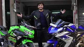 Yamaha R3 vs NINJA 400 | Double Trouble!