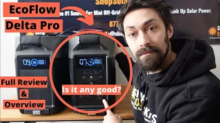 ECOFLOW DELTA PRO Review + Full Overview of Portable Solar Power Station, Watch BEFORE You Buy