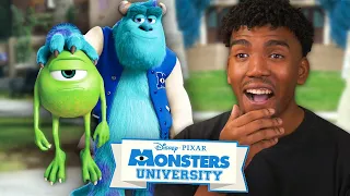 MONSTERS UNIVERSITY IS TOO FUNNY! (Movie Reaction)