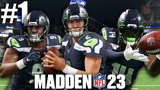 Madden 23 Seattle Seahawks Franchise Ep 1! Starting The Rebuild Of The Legion Of Boom!