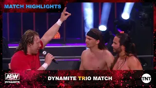 AEW Dynamite Trio Match