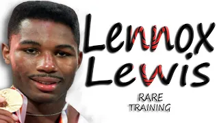Lennox Lewis RARE Training In Prime