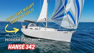 Hanse 342 Sailing Yacht - Easily sailed solo yet big enough to cruise with family