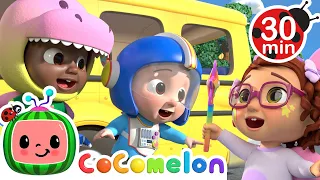 Wheels on the Bus Cocomelon Halloween Edition | Moonbug Halloween for Kids